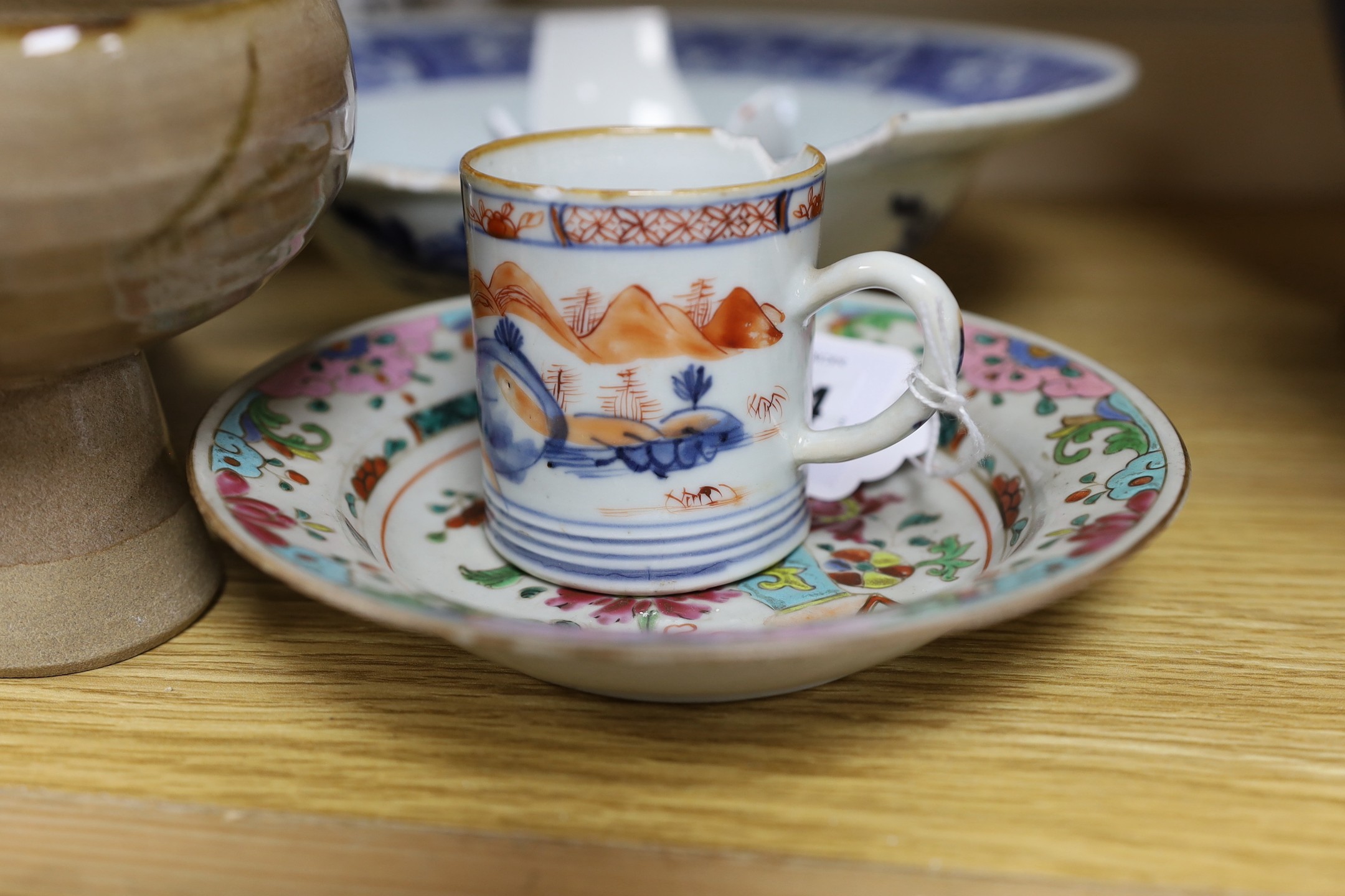 A group of Chinese ceramics (a.f)